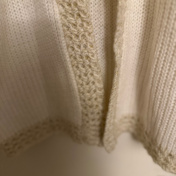 Vintage Dotty Mann white  cardigan - Picture 9 of 11